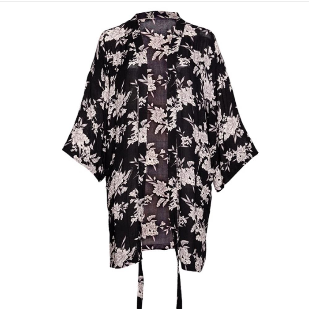 Floral kimono